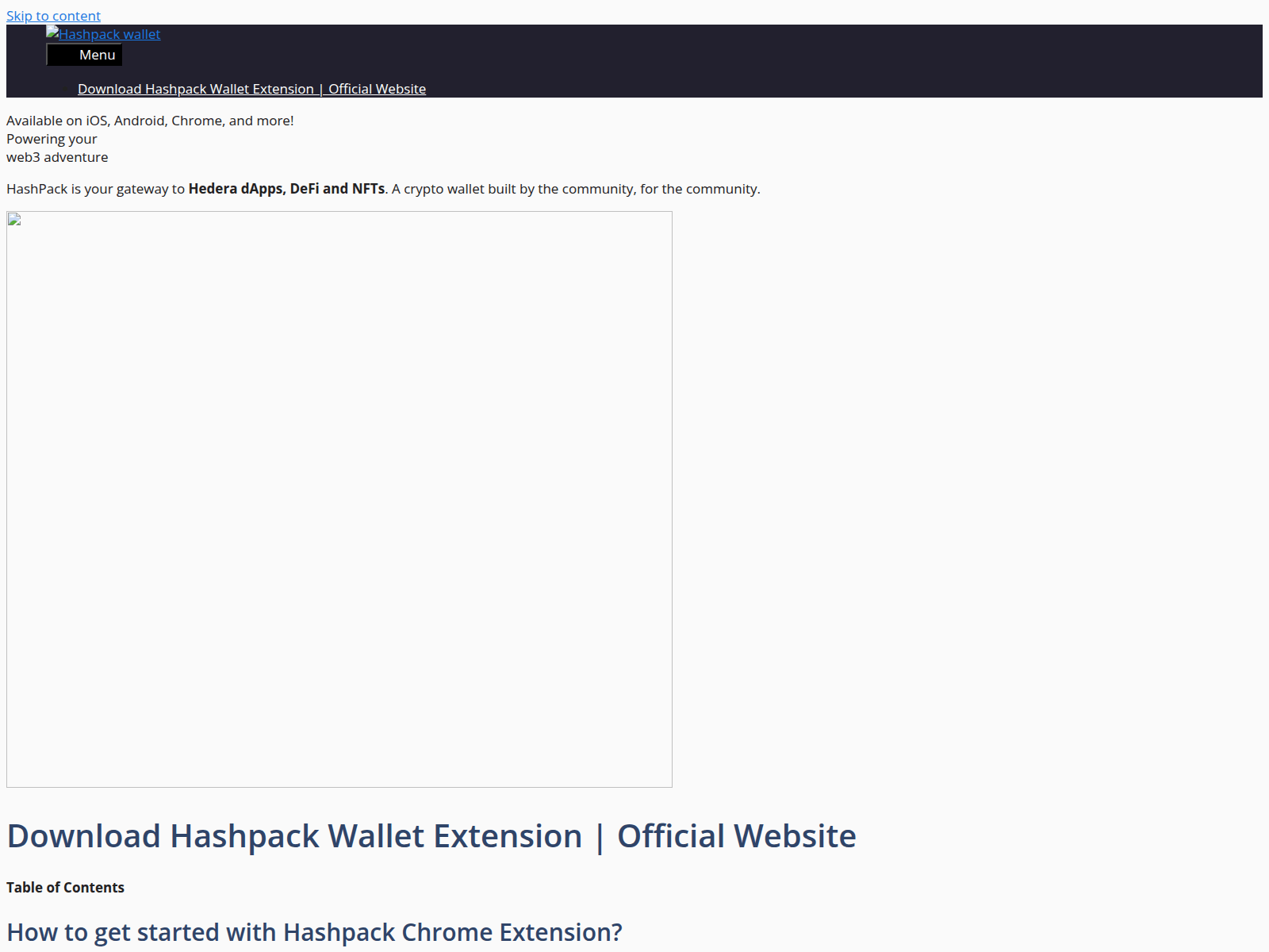 Screenshot of hashpwall.info
