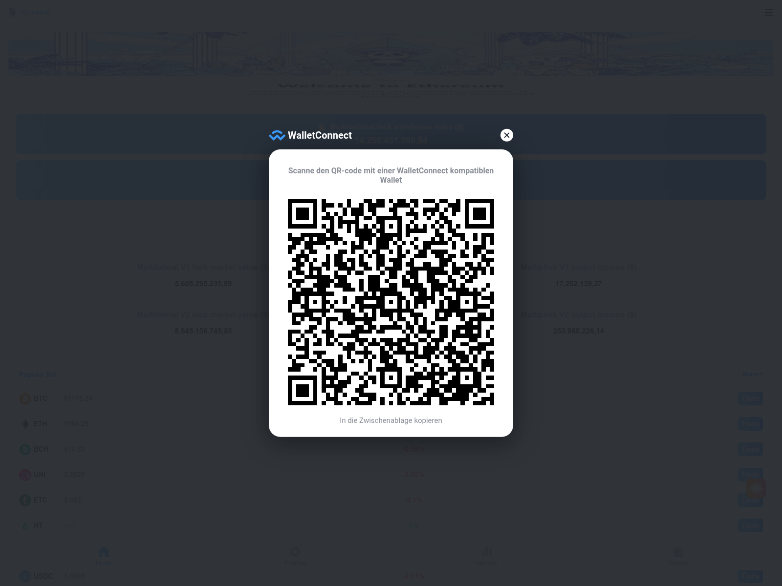 Screenshot of ethereumhub001.com