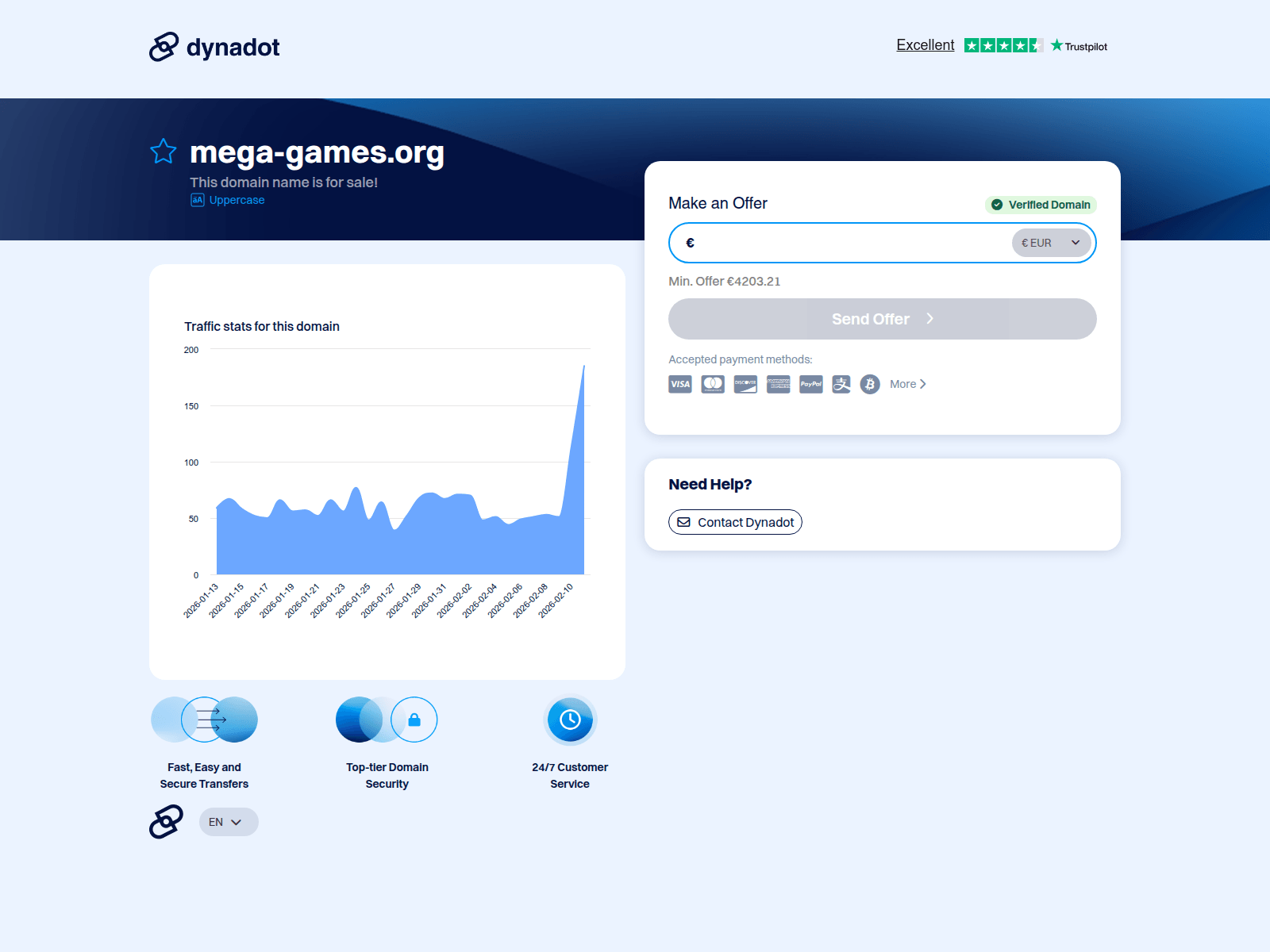 Screenshot of mega-games.org