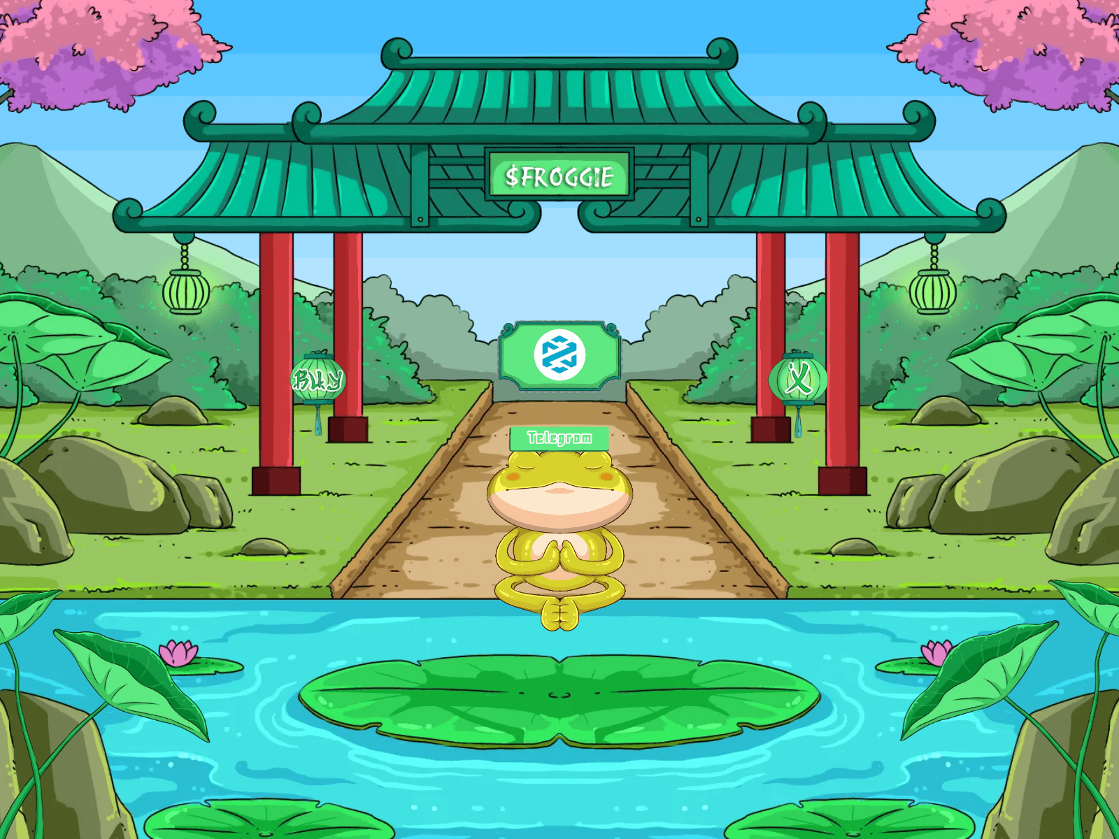Screenshot of www.froggie-eth.fun