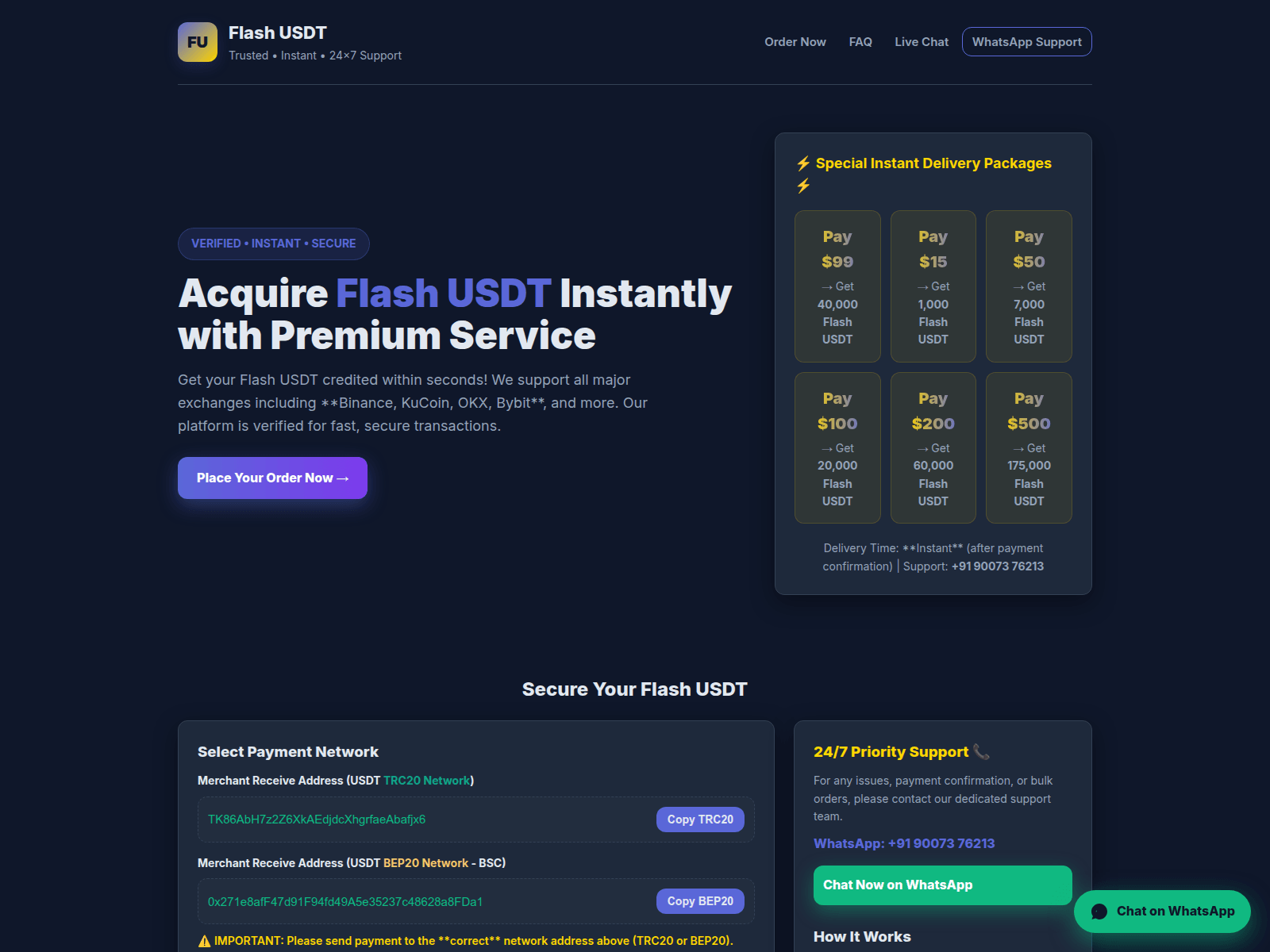 Screenshot of f-usdt.site