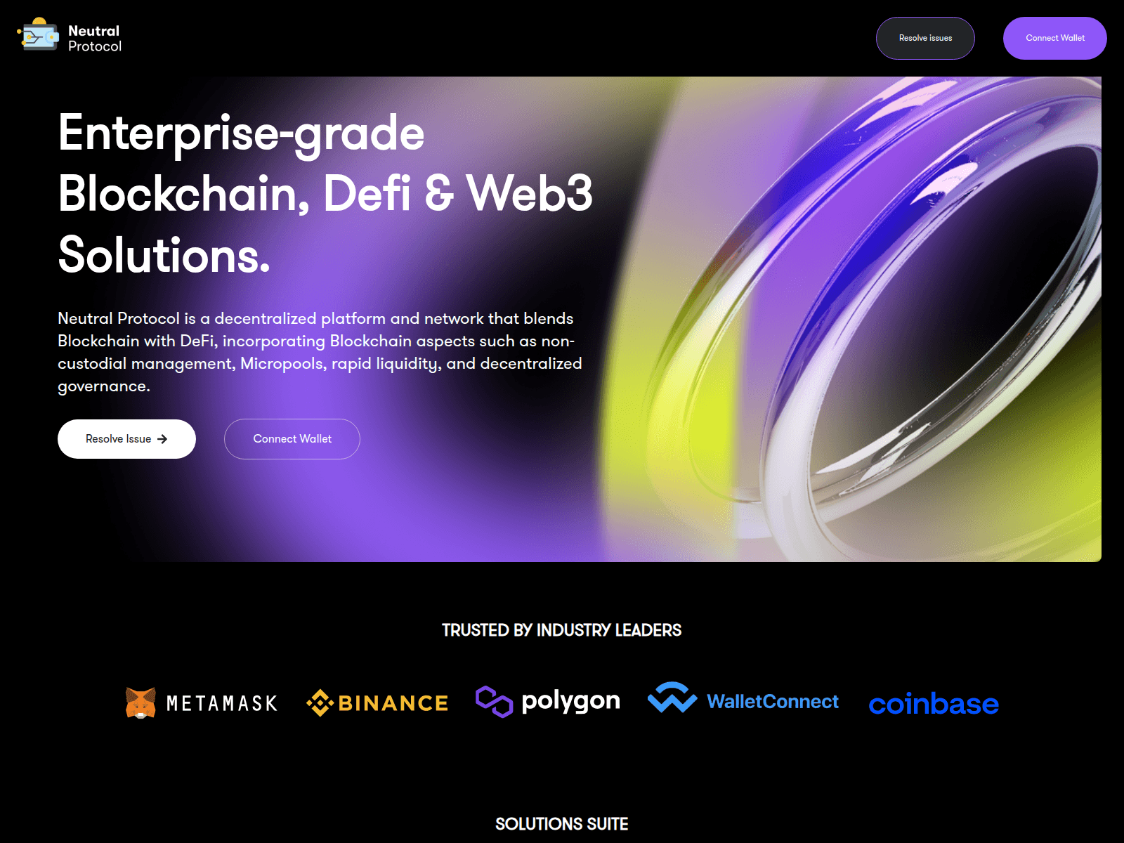 Screenshot of syncprotocol-dapps.com