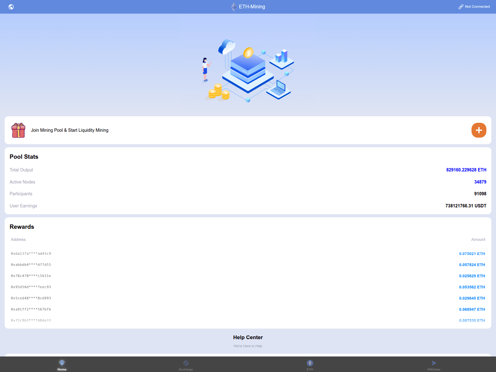Screenshot of e20-eth.vip