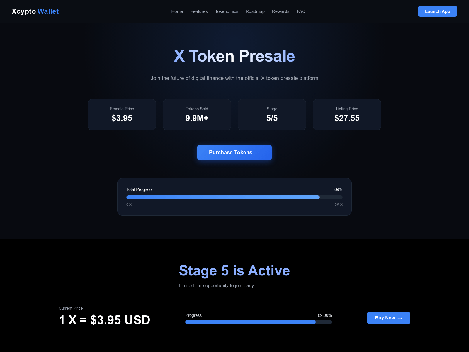 Screenshot of wallet-x.pro