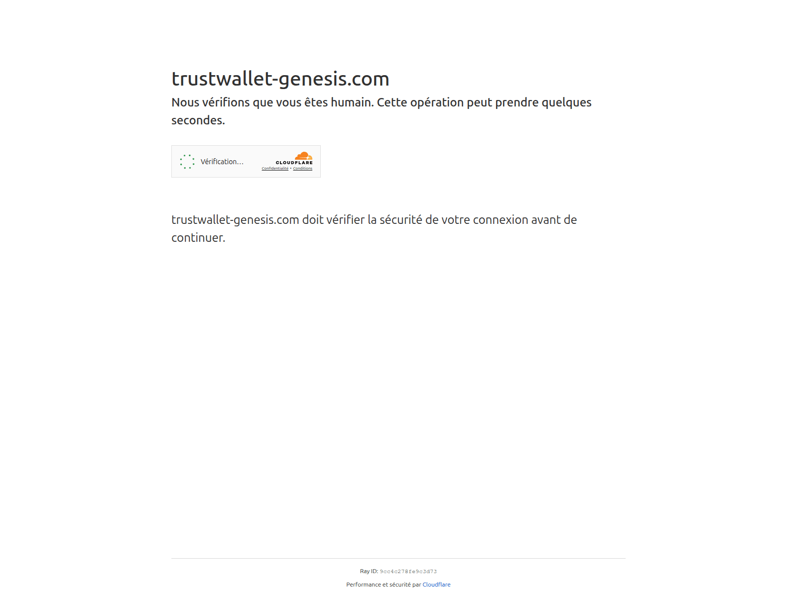 Screenshot of trustwallet-genesis.com