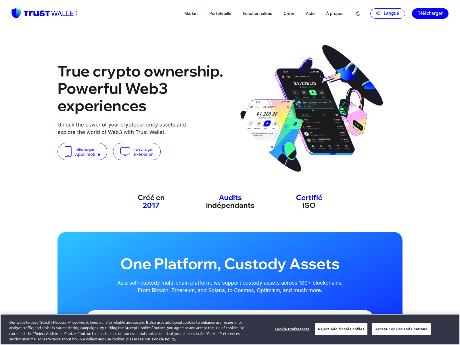 Screenshot of trustwallet-cybersecurity.com