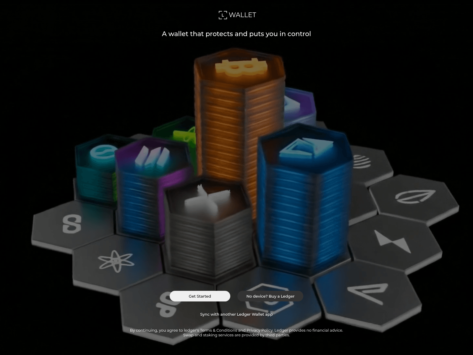 Screenshot of ledger.sagenew.live