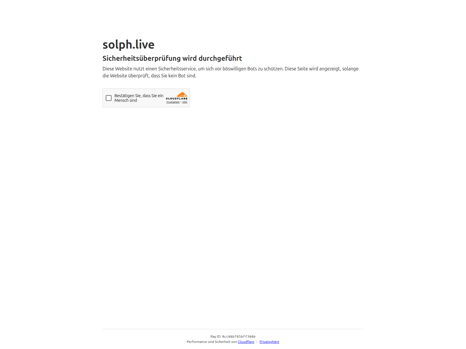Screenshot of solph.live