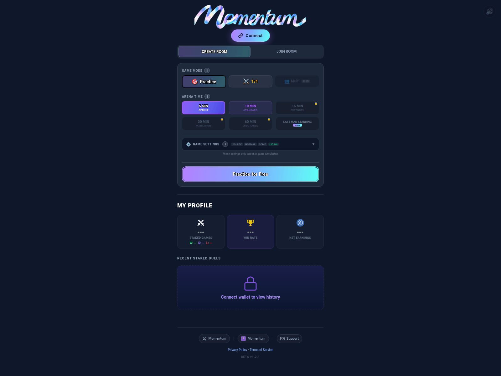 Screenshot of momentum-pre.pages.dev