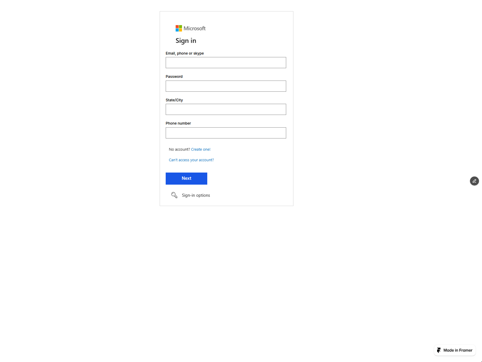 Screenshot of loyal-behavior-555104.framer.app