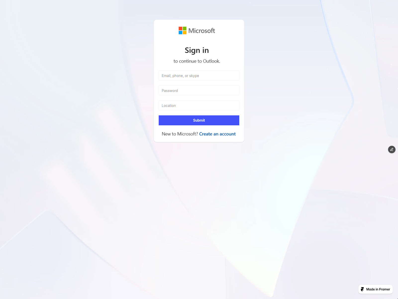 Screenshot of joyful-follow-265406.framer.app