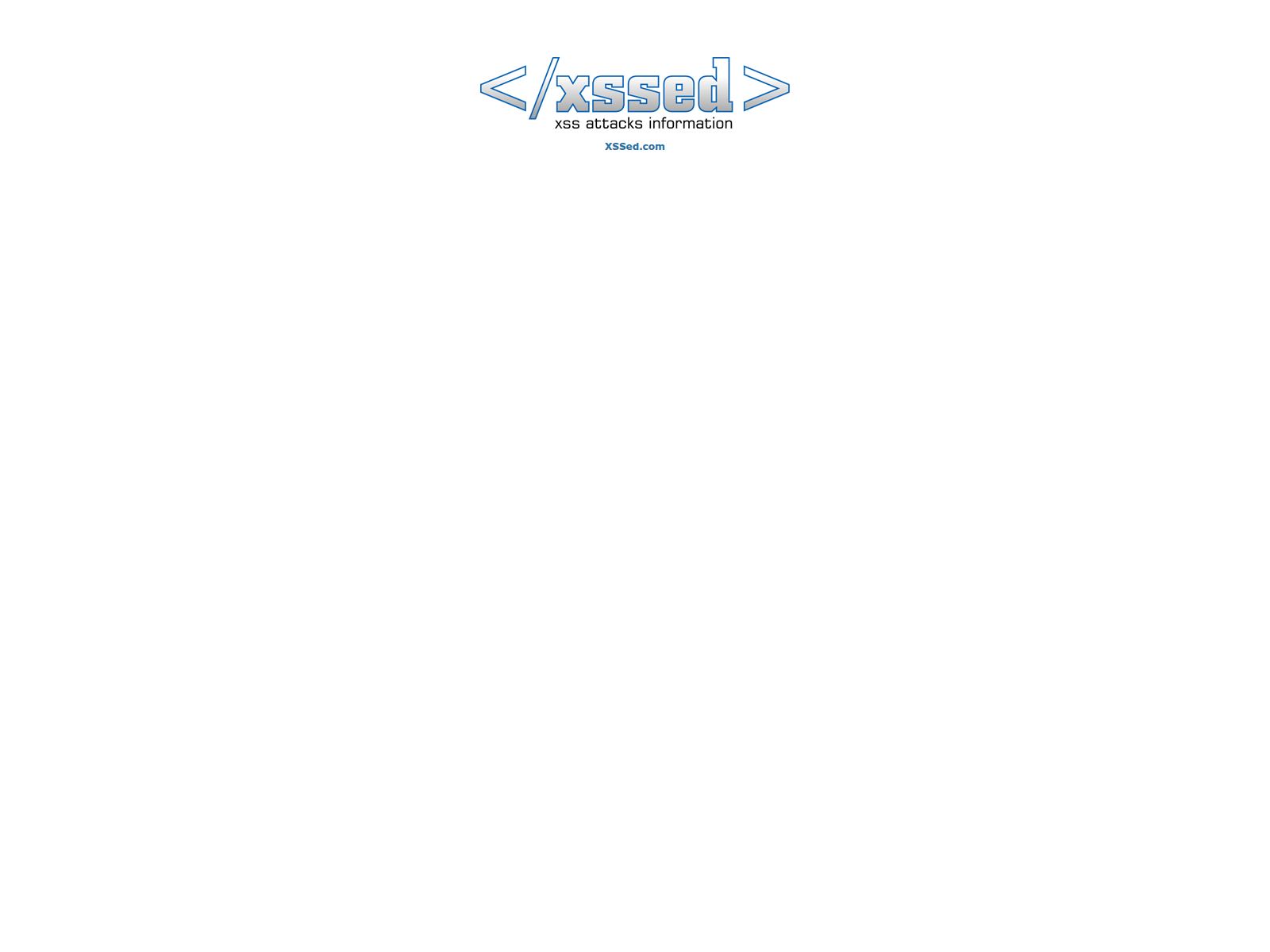 Screenshot of vuln.xssed.net