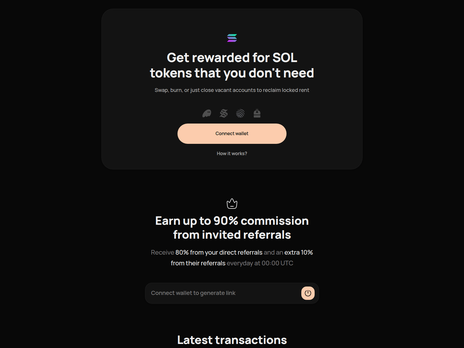 Screenshot of getmysol.online