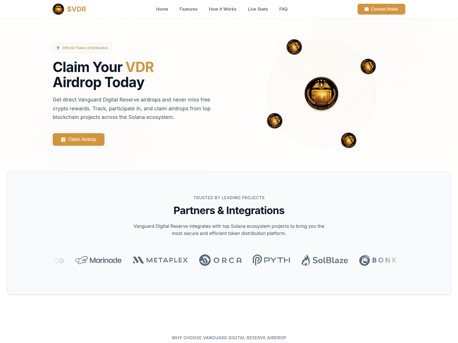 Screenshot of vdr.votepump.fun