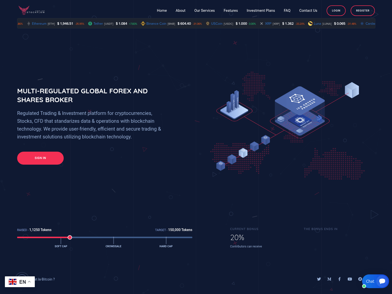 Screenshot of stock-flow.com
