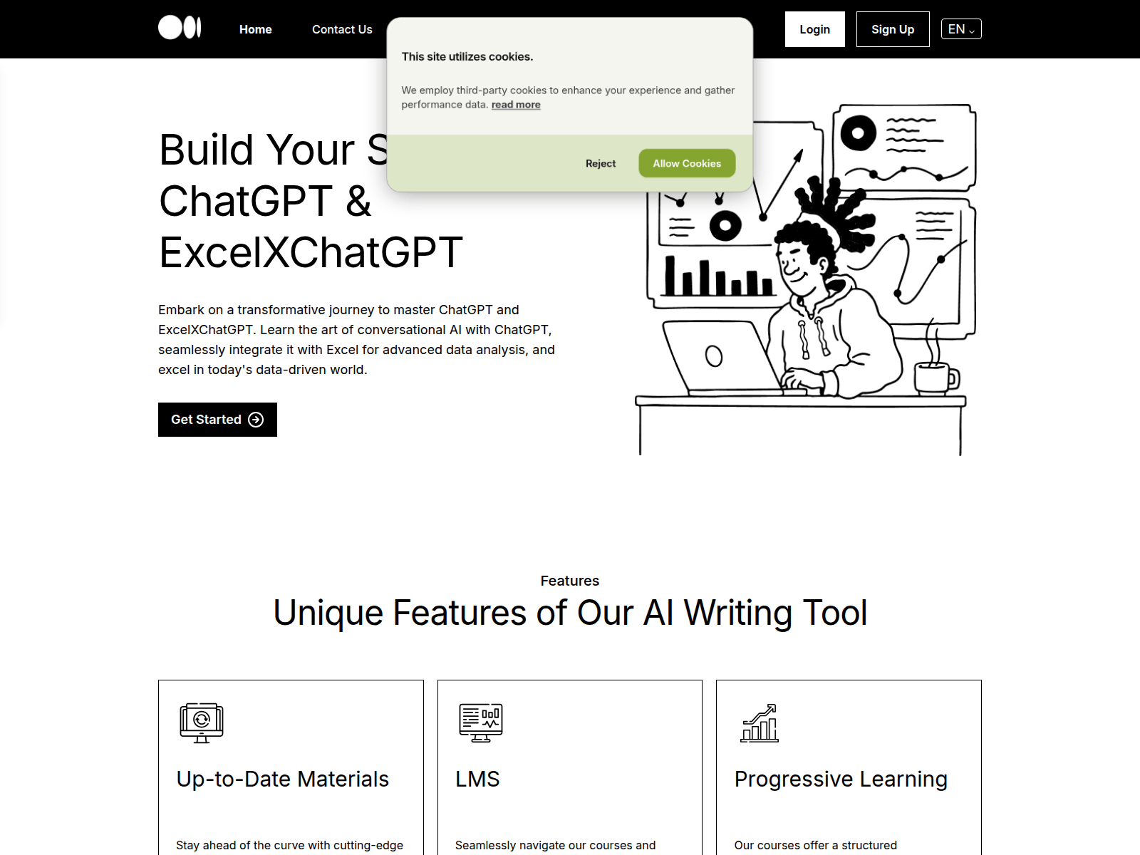 Screenshot of tumexcelpro.com