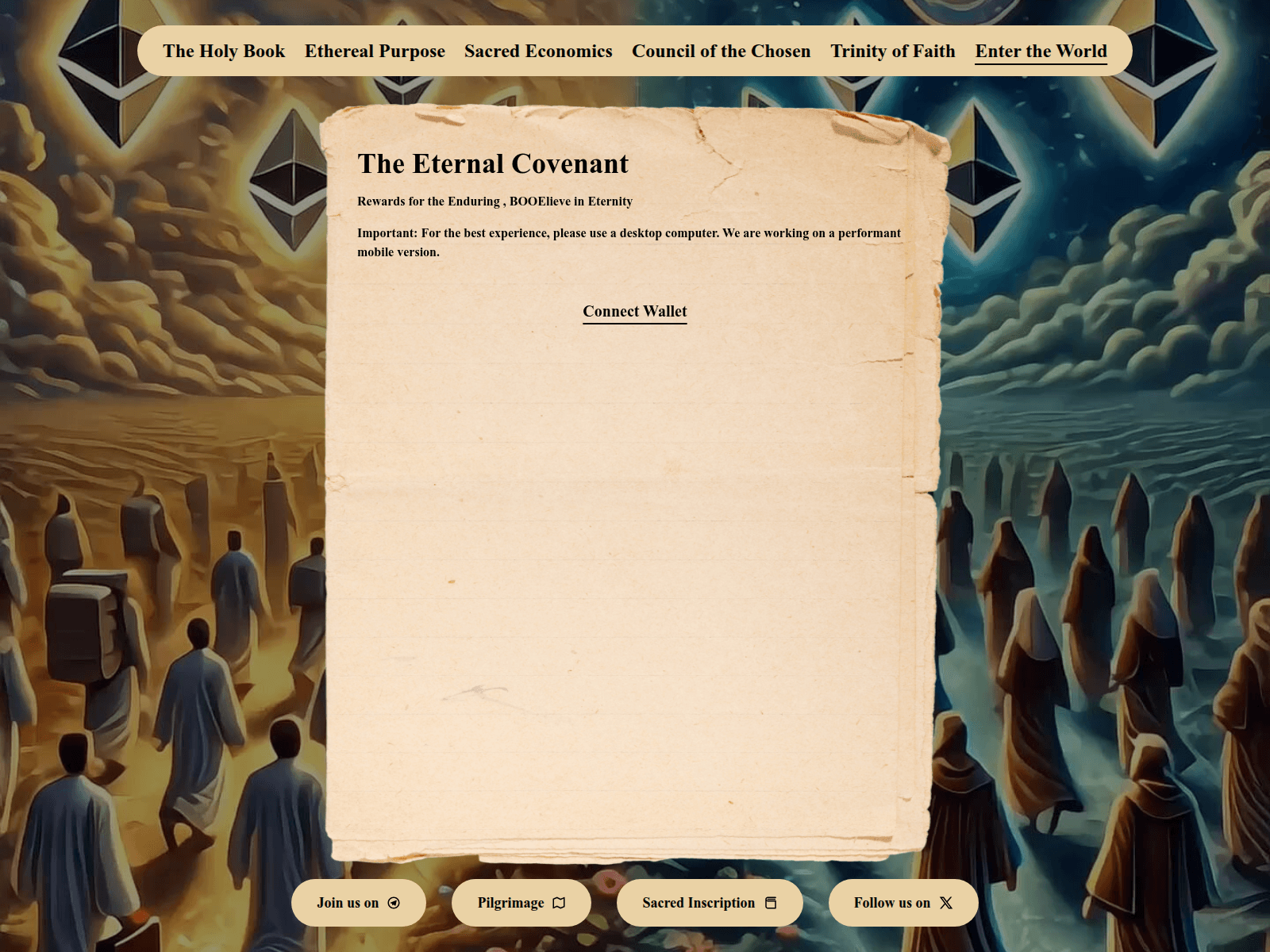 Screenshot of eternity-booketh.app