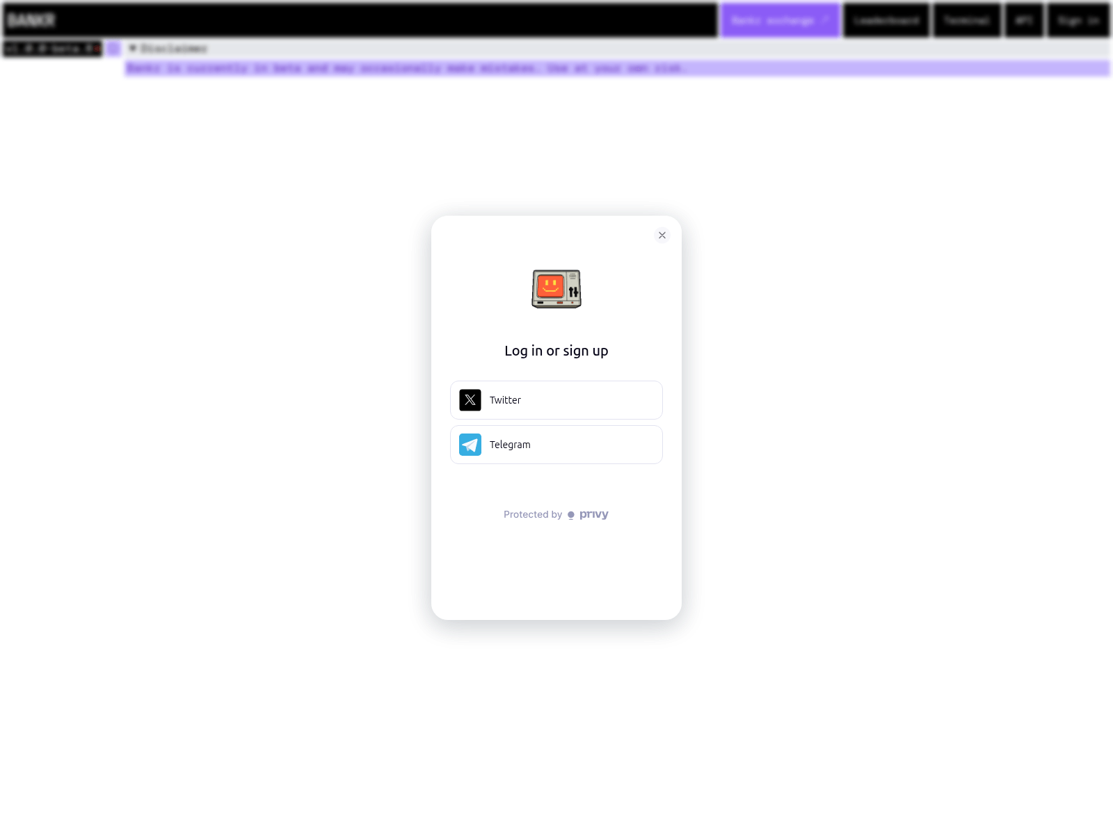 Screenshot of bankrs.app