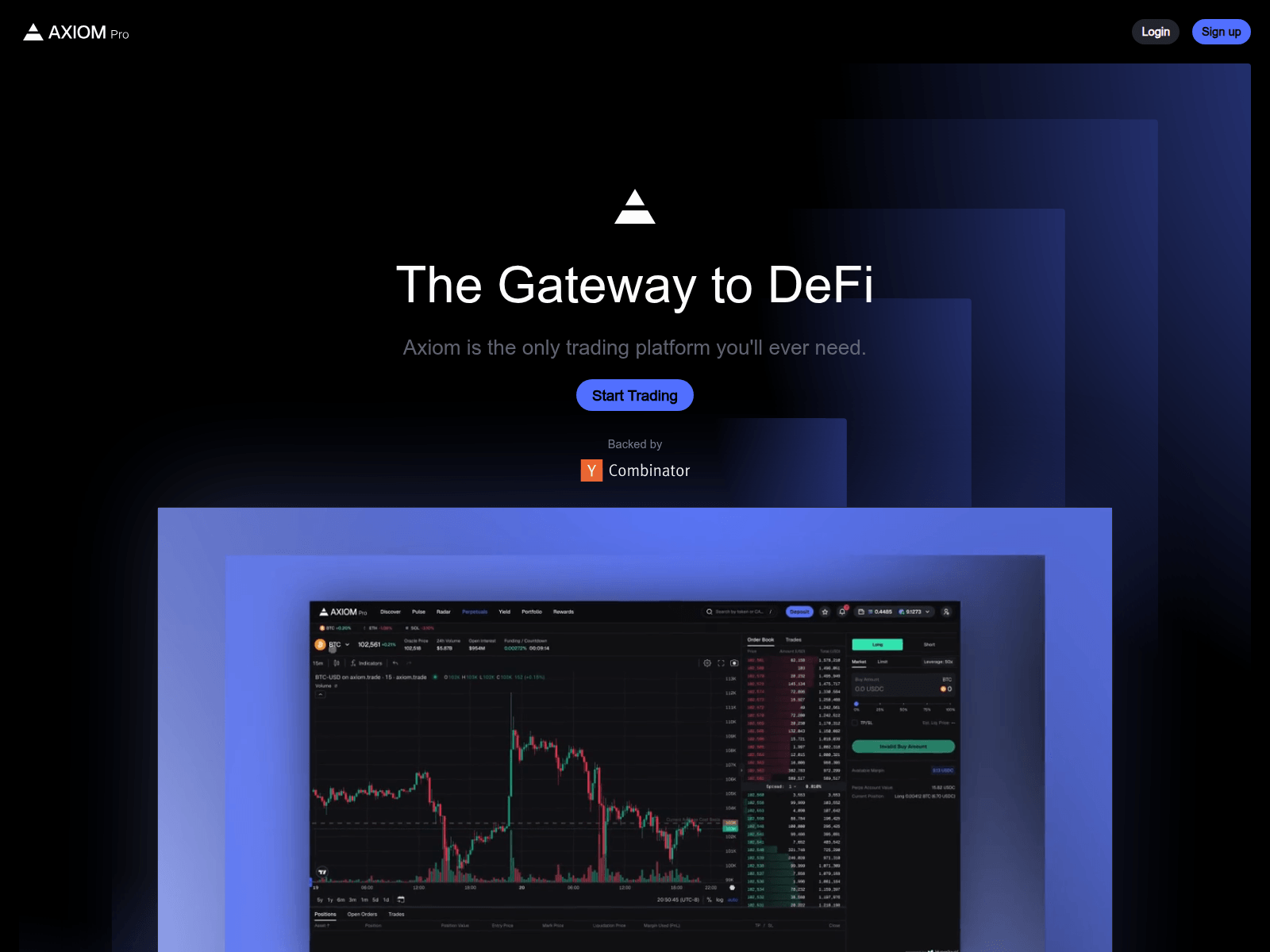 Screenshot of axoim.app