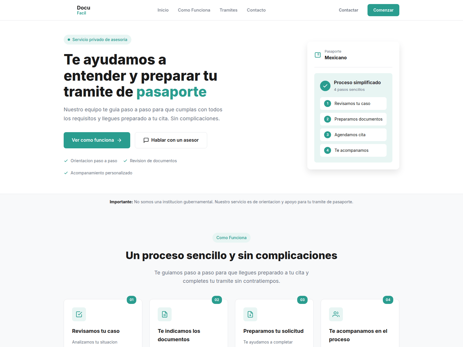 Screenshot of tramites-express.cfd