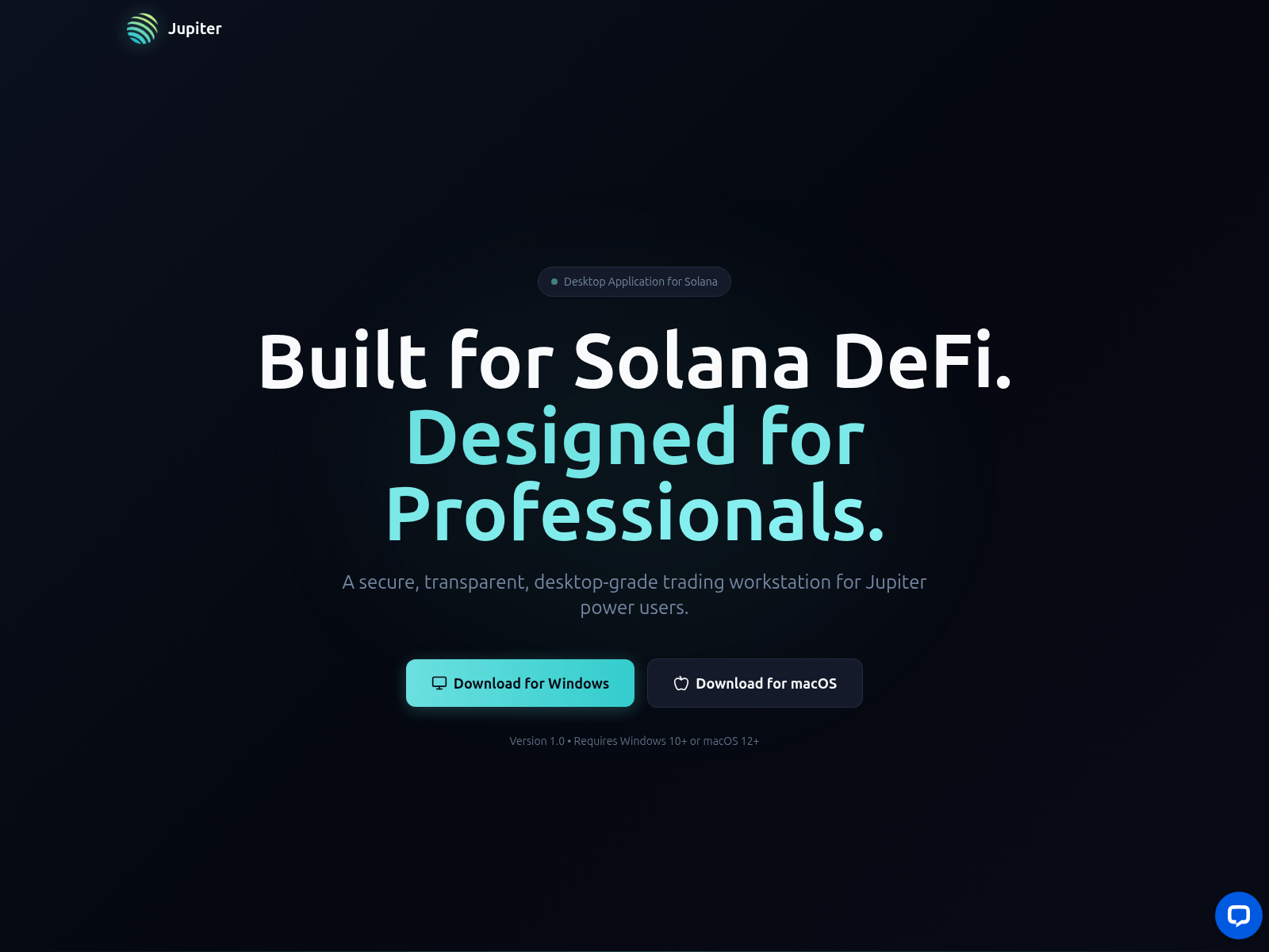Screenshot of jupiterdesktop.com