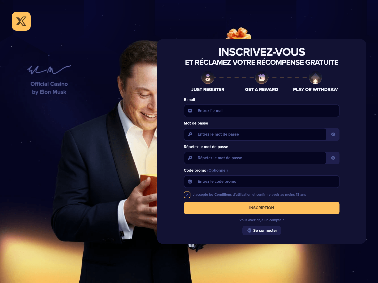 Screenshot of xtrecas.com