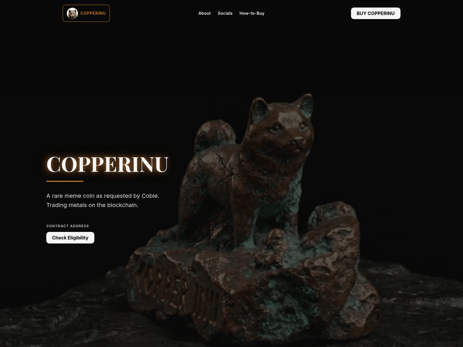 Screenshot of copperinucto.com