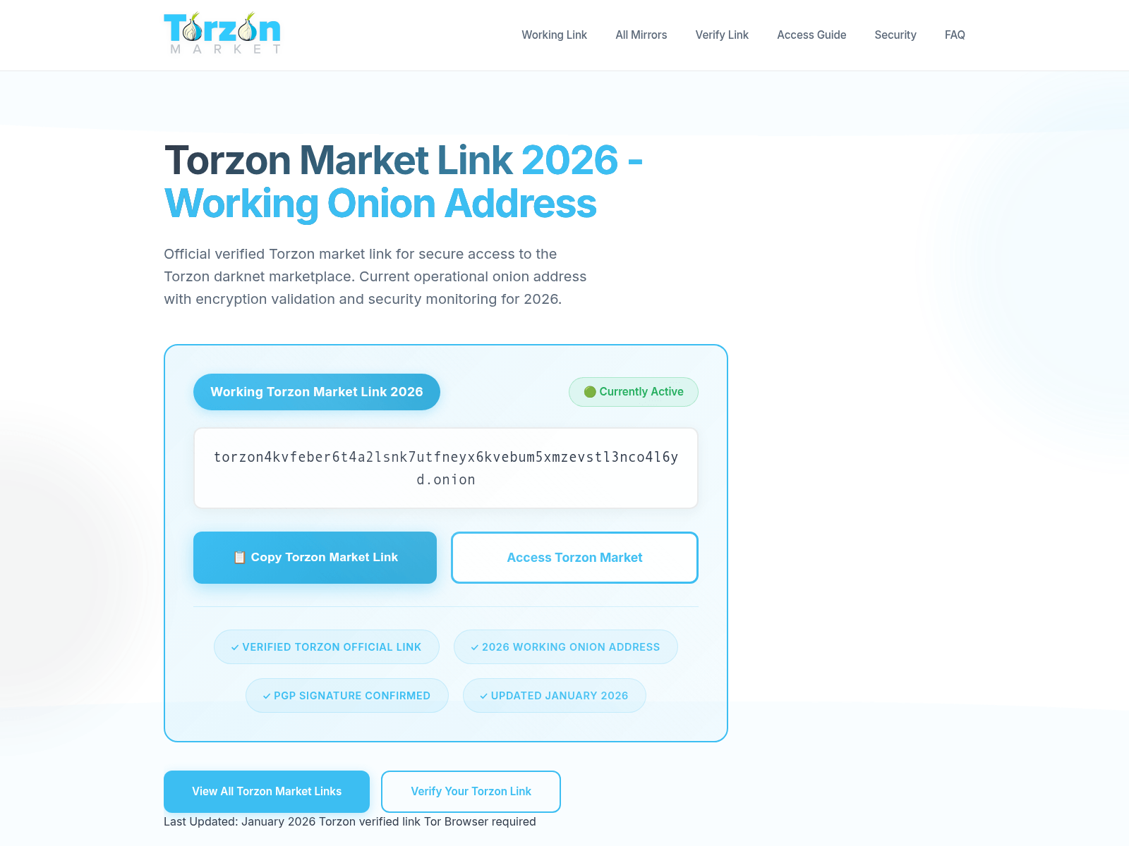 Screenshot of torzon-market.icu