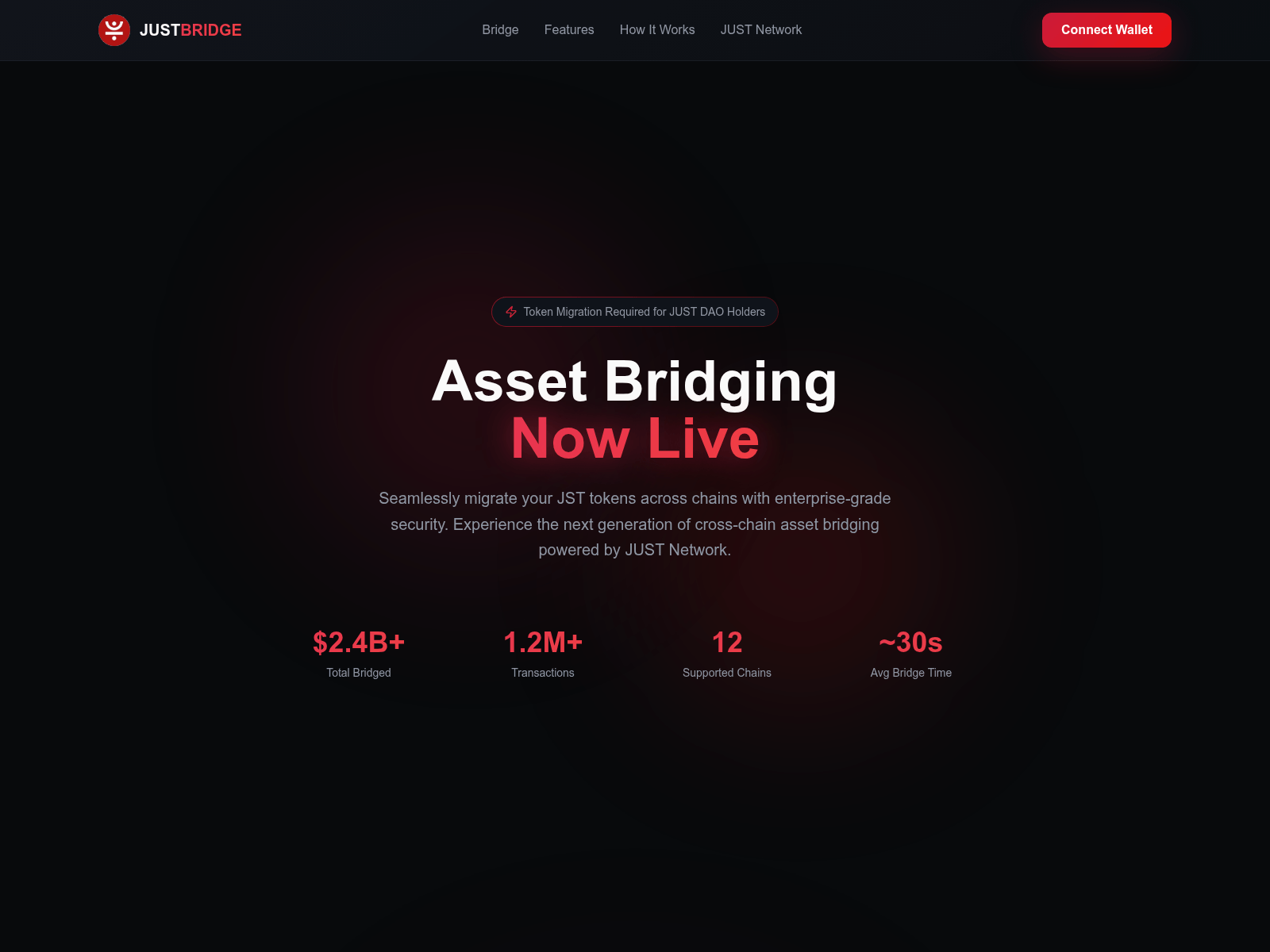 Screenshot of justlendbridge.info