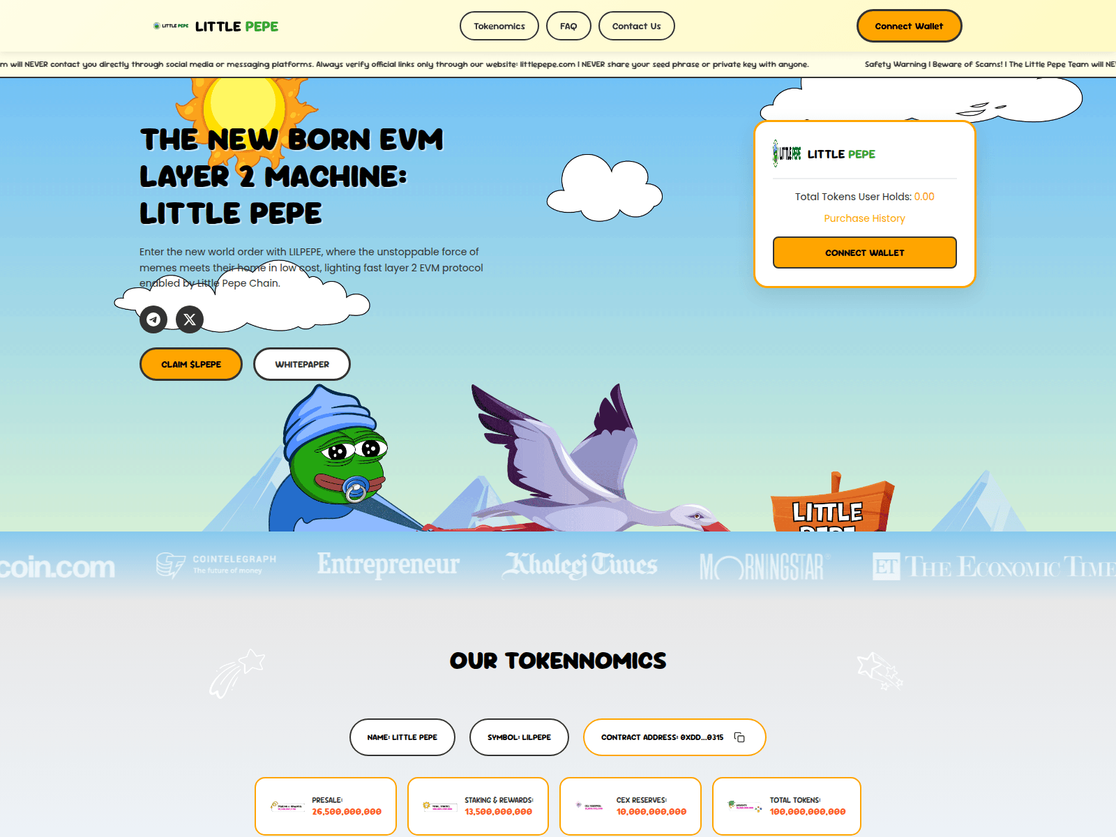 Screenshot of littiepepe.info