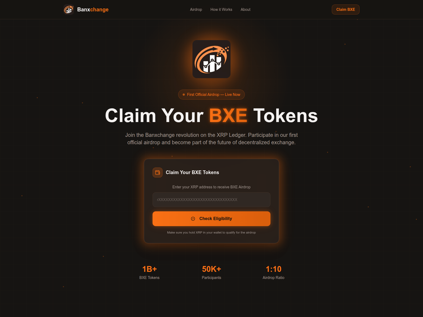 Screenshot of banxchange.info