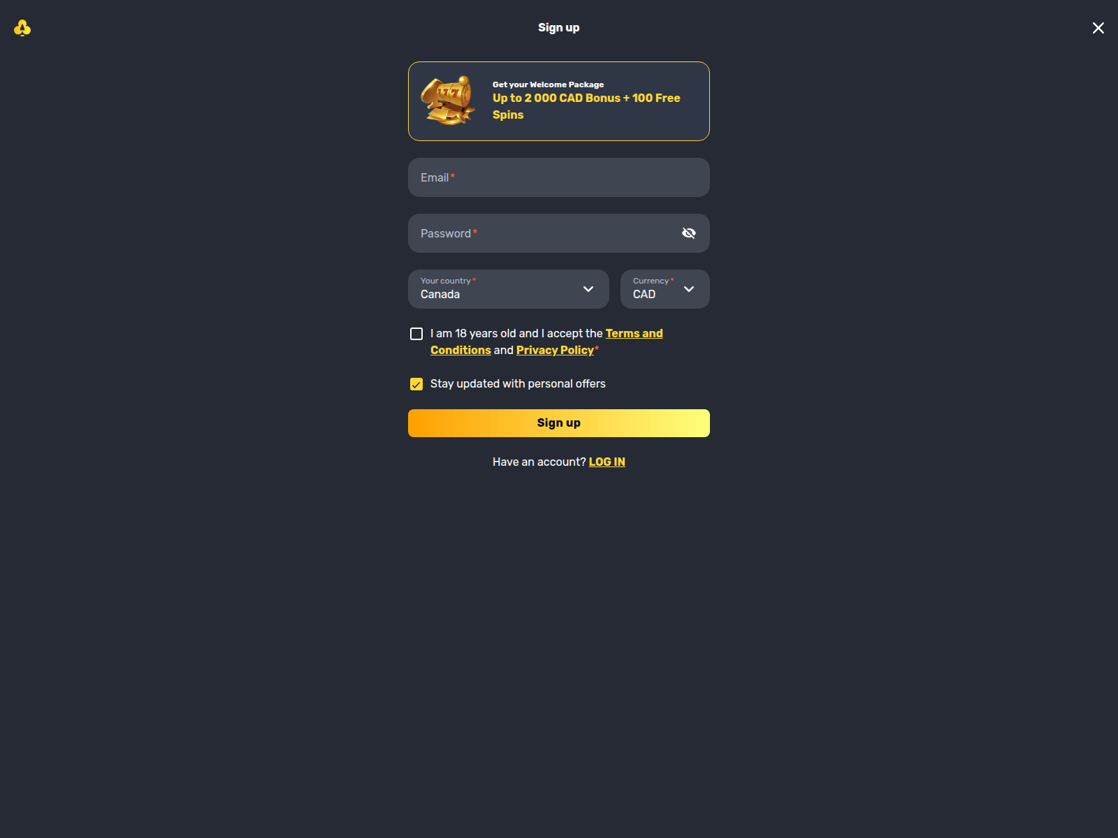 Screenshot of wazambaclub.live