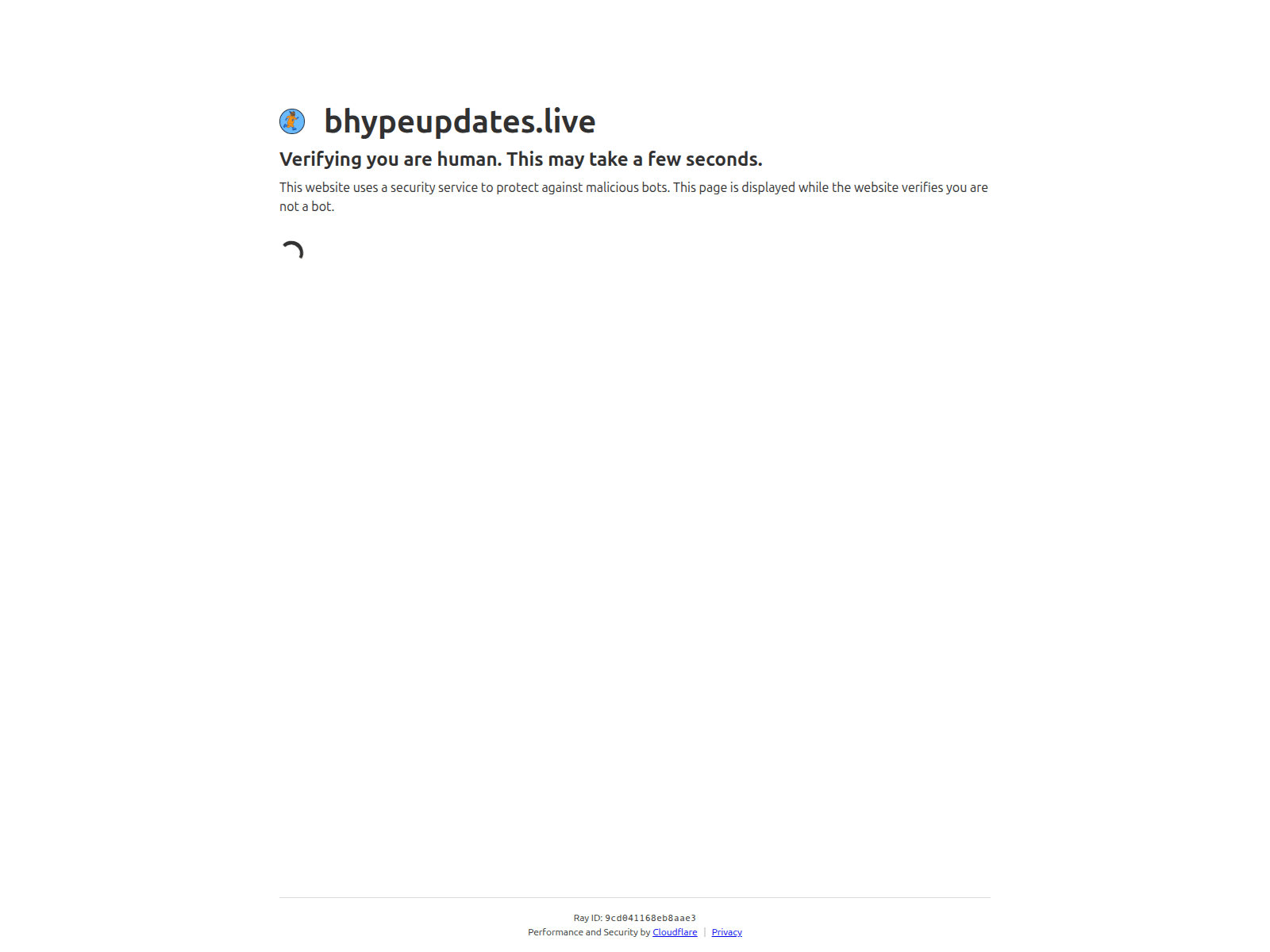Screenshot of bhypeupdates.live