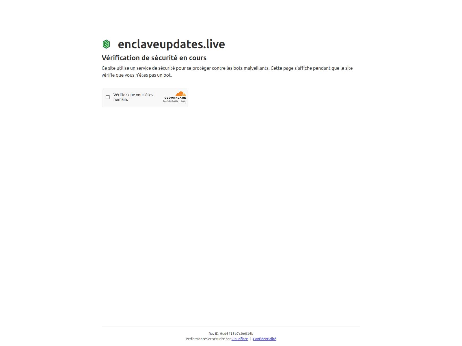Screenshot of enclaveupdates.live