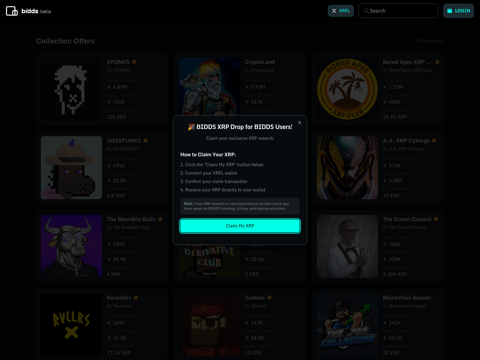 Screenshot of biddscom.live