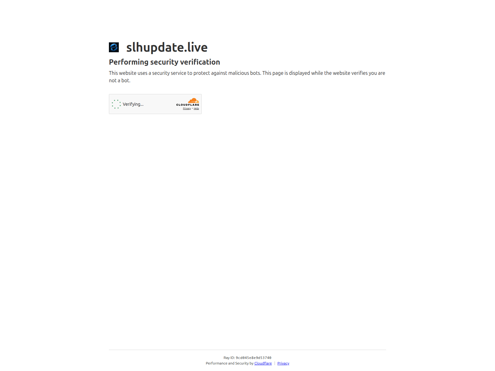 Screenshot of slhupdate.live