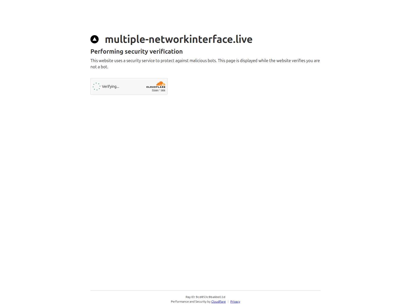 Screenshot of multiple-networkinterface.live