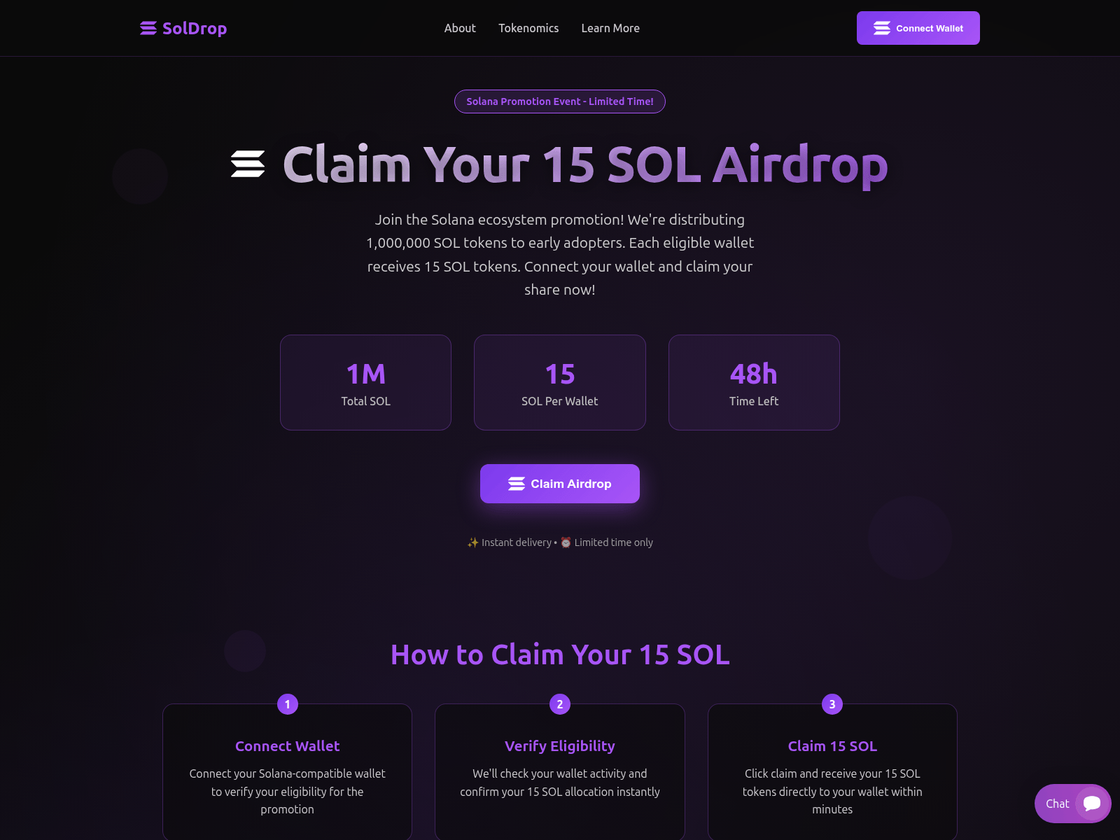 Screenshot of take-solan.live