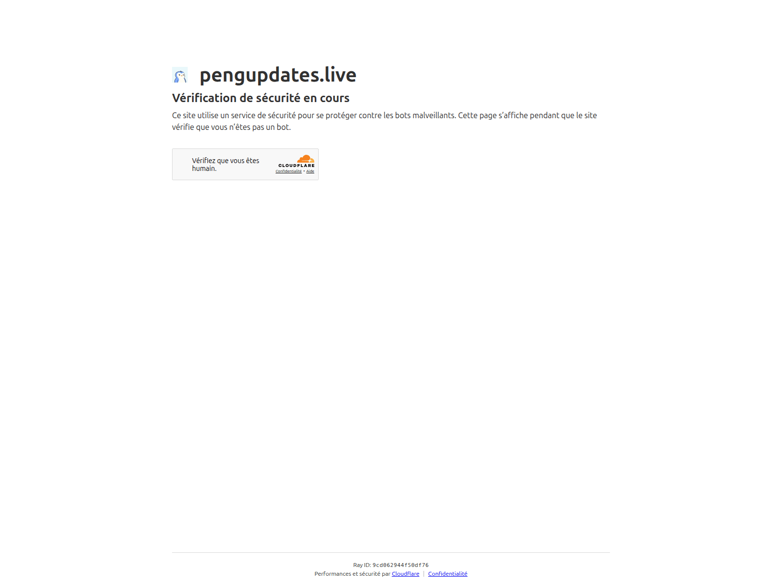 Screenshot of pengupdates.live