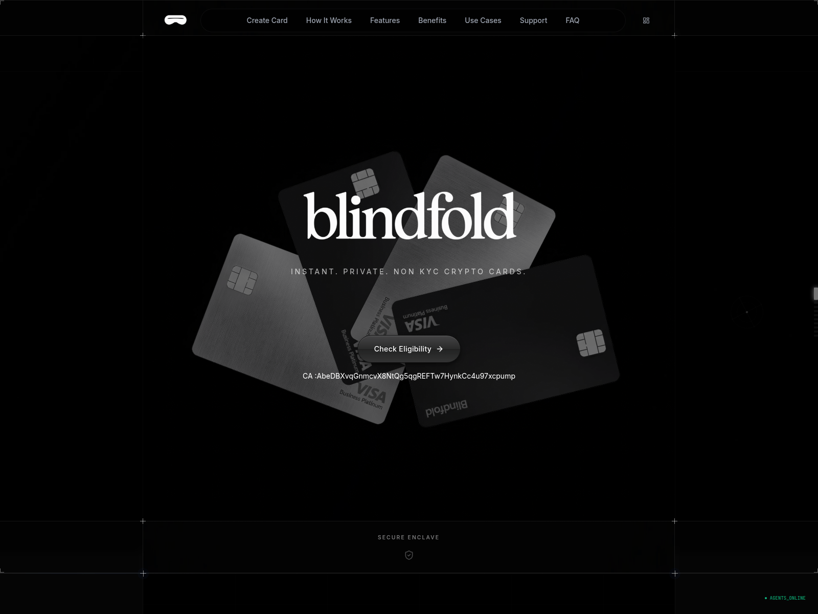 Screenshot of blindfoldfinance.net