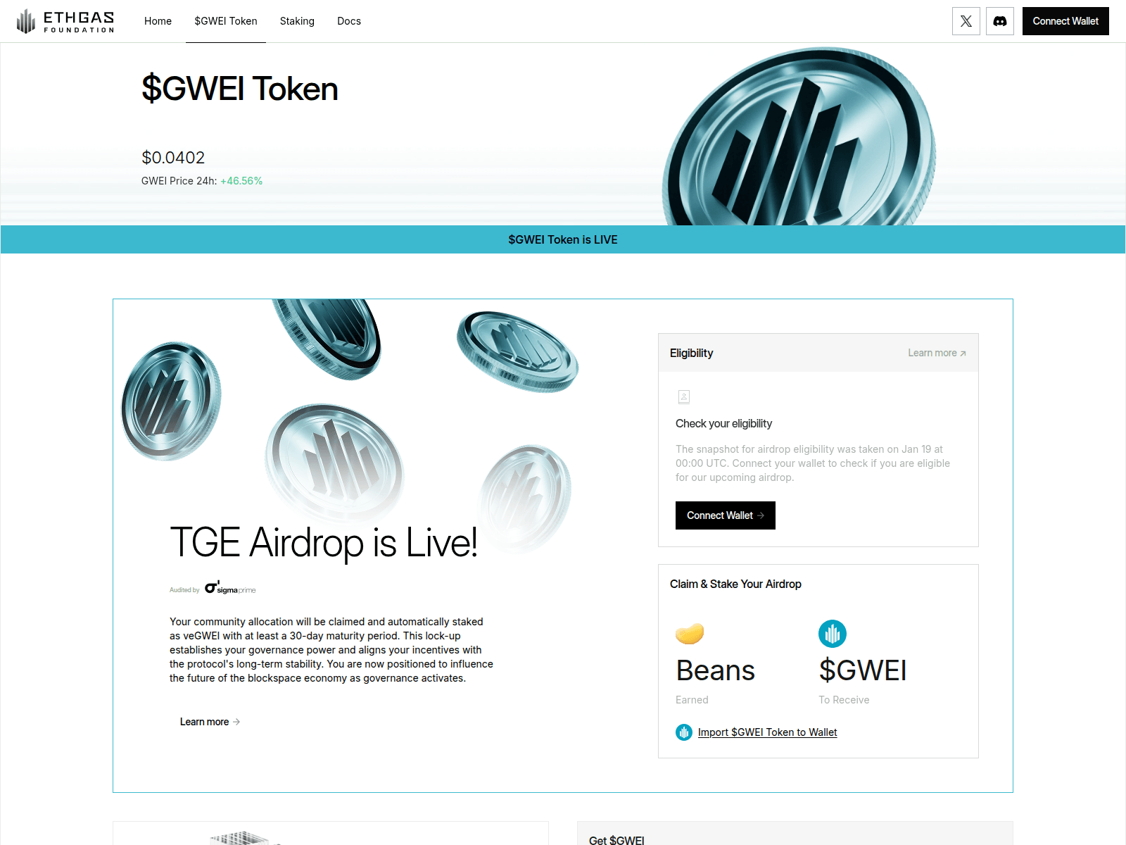 Screenshot of enter-ethgasfoundation.org