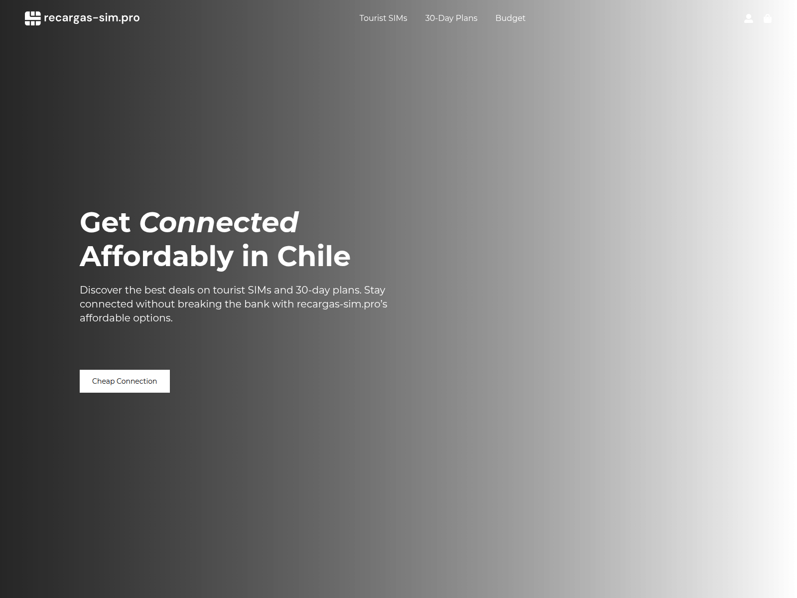 Screenshot of recargas-sim.pro