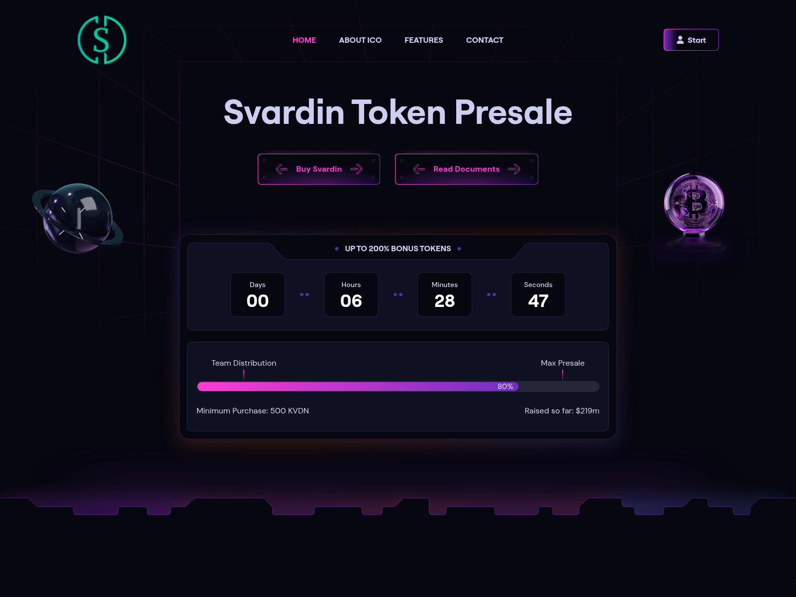 Screenshot of svardin.net