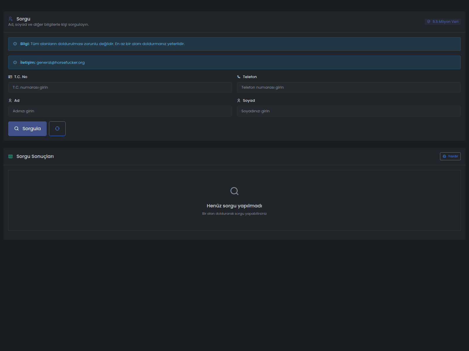 Screenshot of akplisorgula.xyz