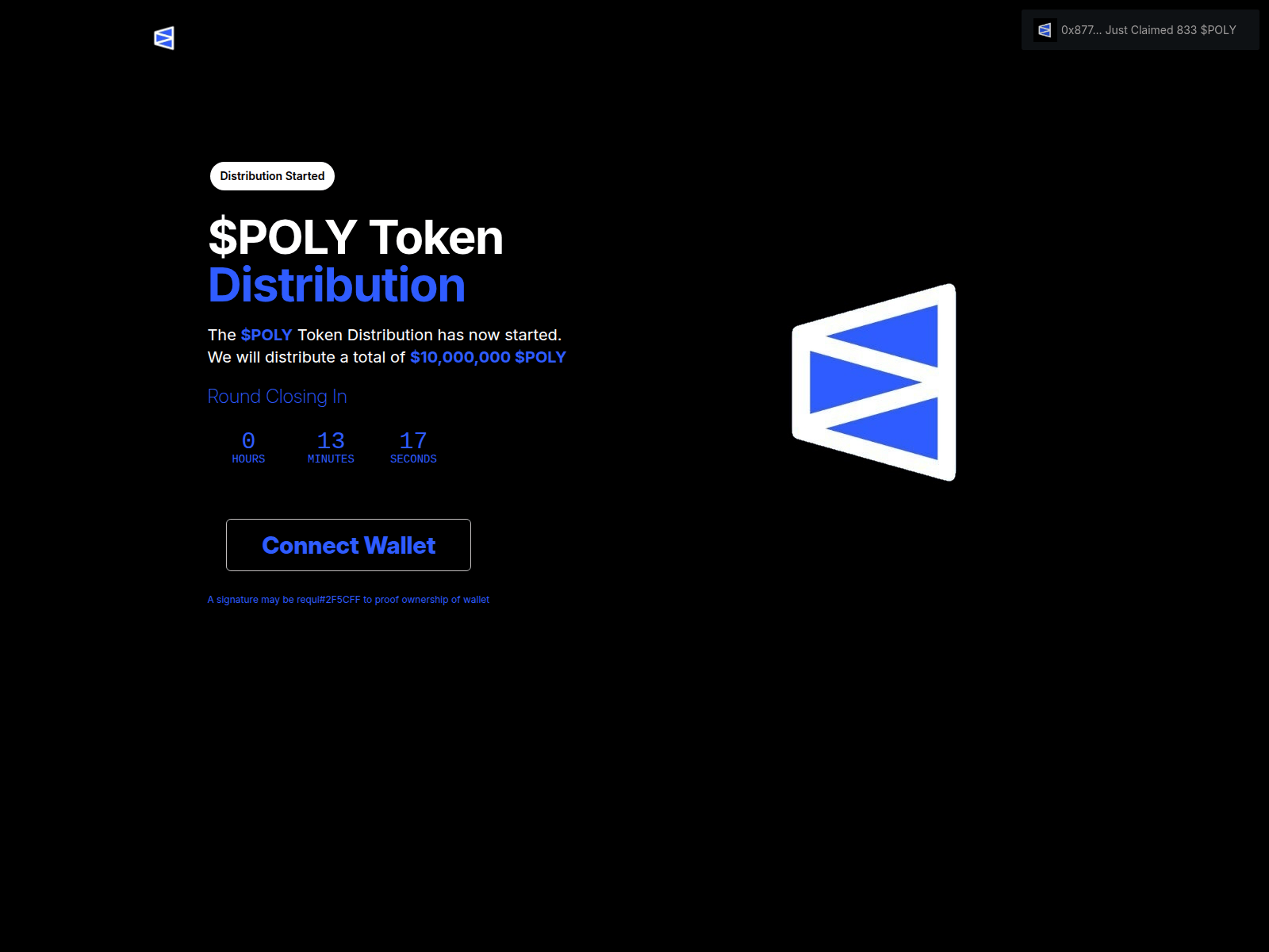 Screenshot of www-poly-allocation.xyz