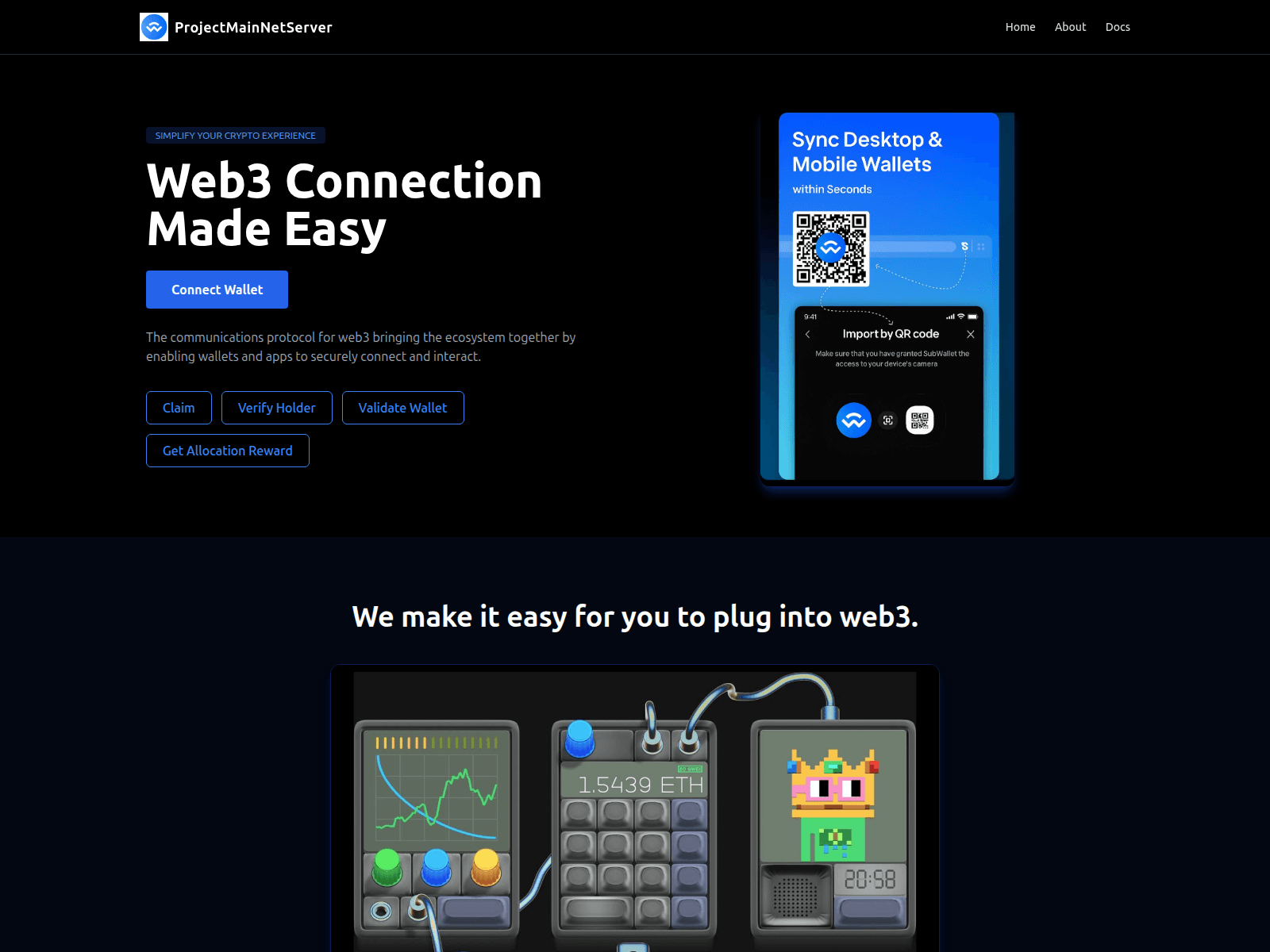 Screenshot of tenpsig.xyz