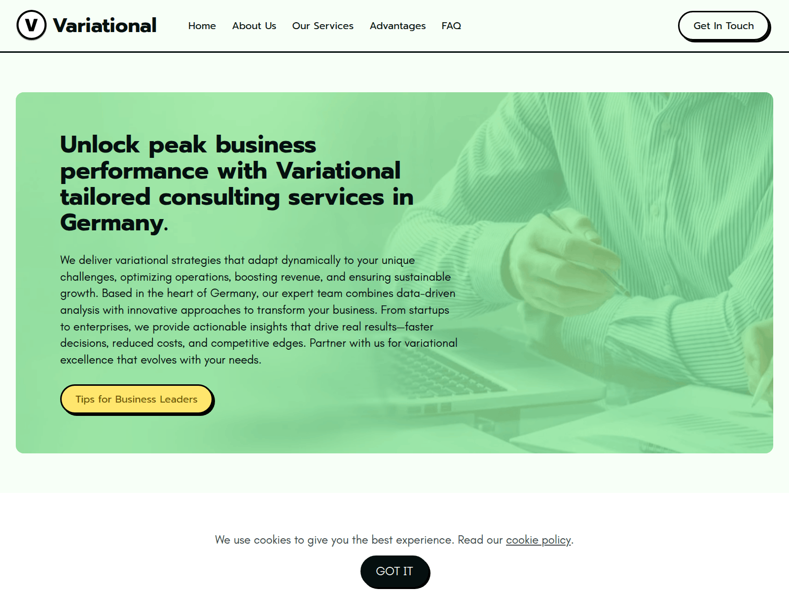 Screenshot of www.varialtional.xyz