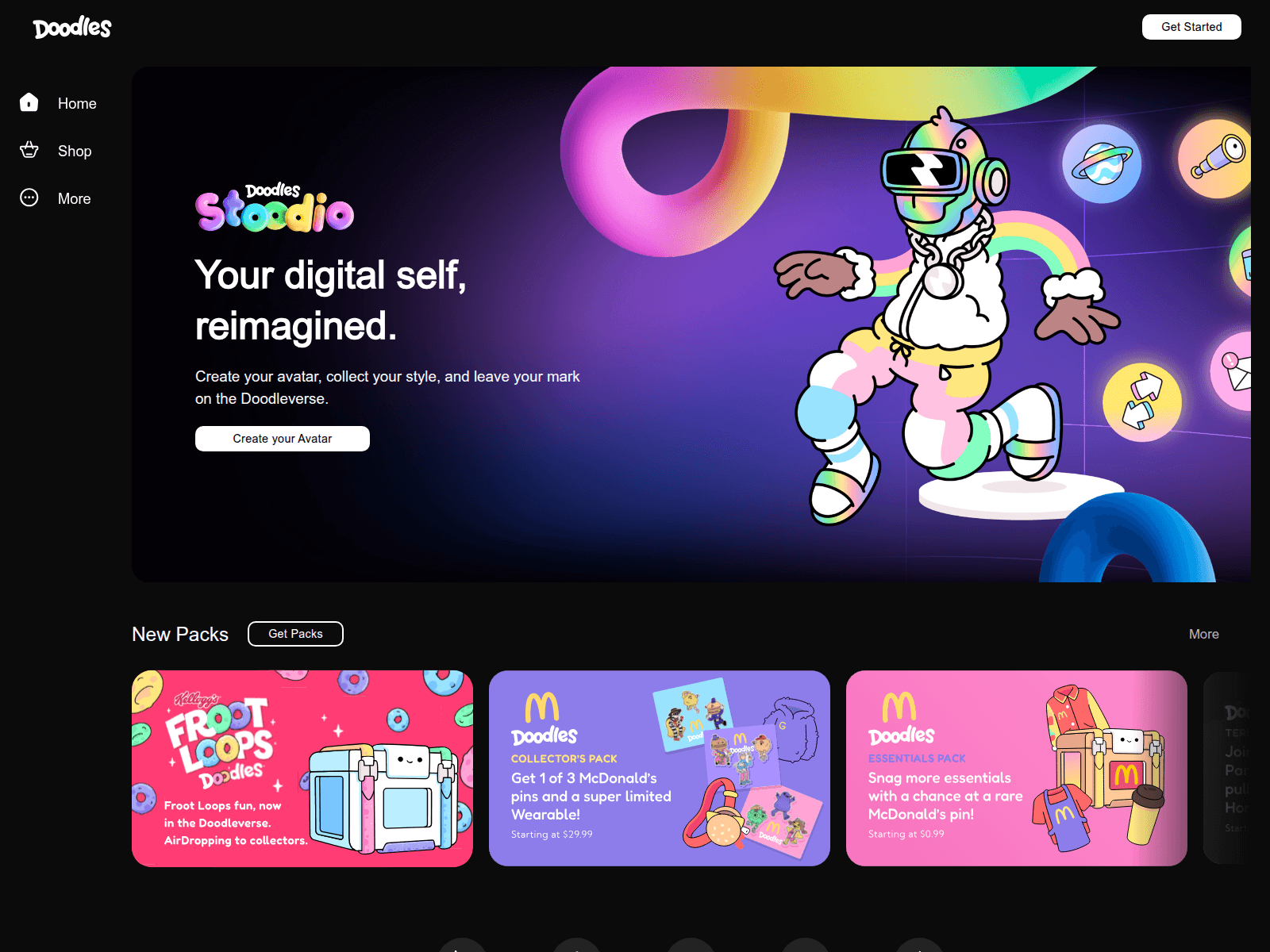 Screenshot of doodlas.app