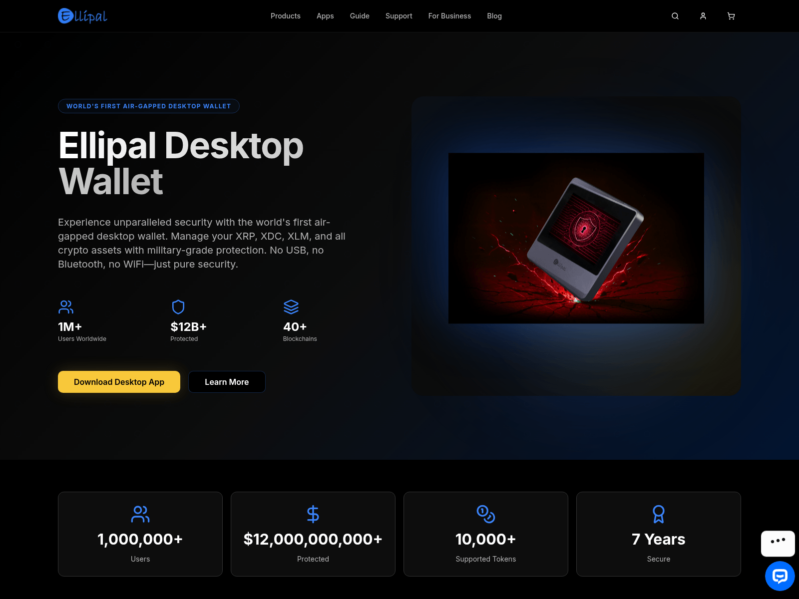 Screenshot of ellipaldesktop.app