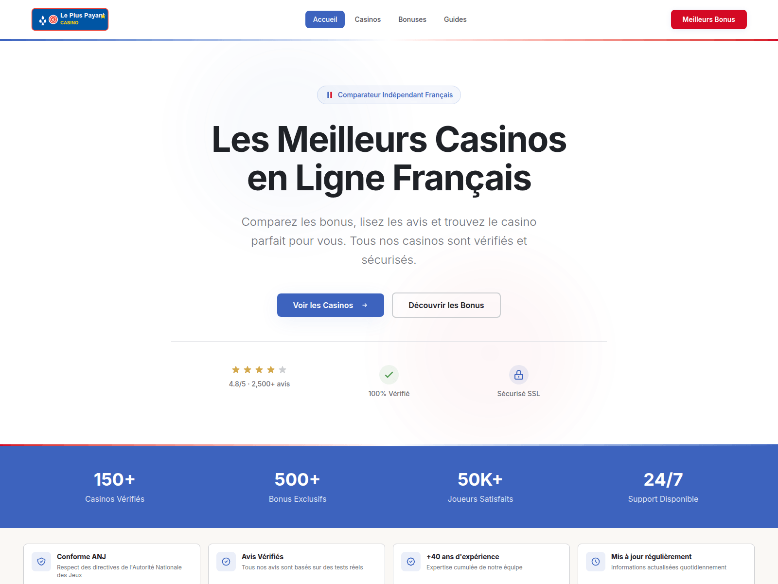 Screenshot of le-plus-payant.casino